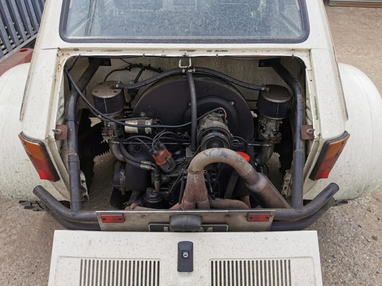 Uterenowiony Fiat 126p na podwoziu Garbusa. Na sprzedaż w