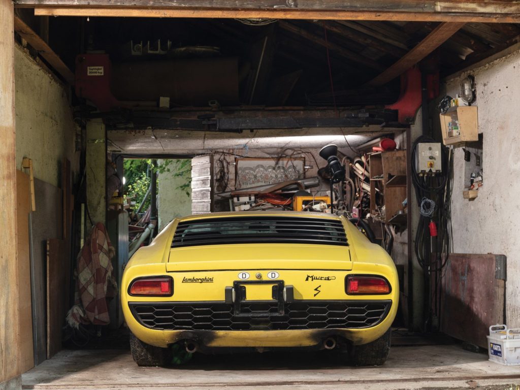 Lamborghini Miura aukcja