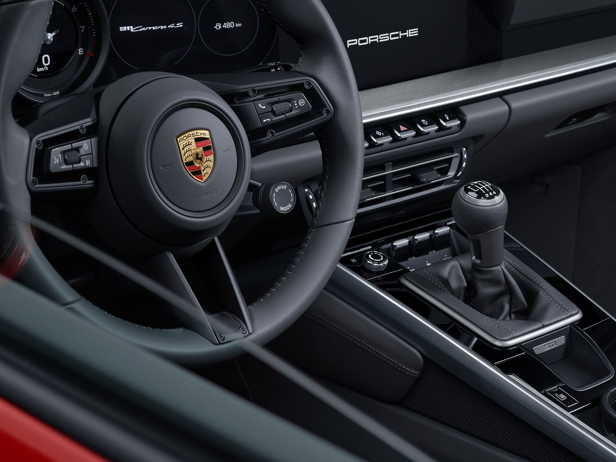 Porsche 911 będzie można zamówić z 7biegową skrzynią manualną
