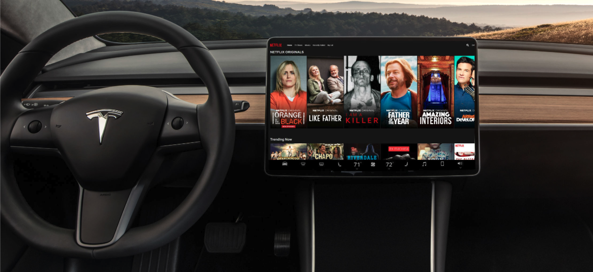 tesla netflix subskrypcja
