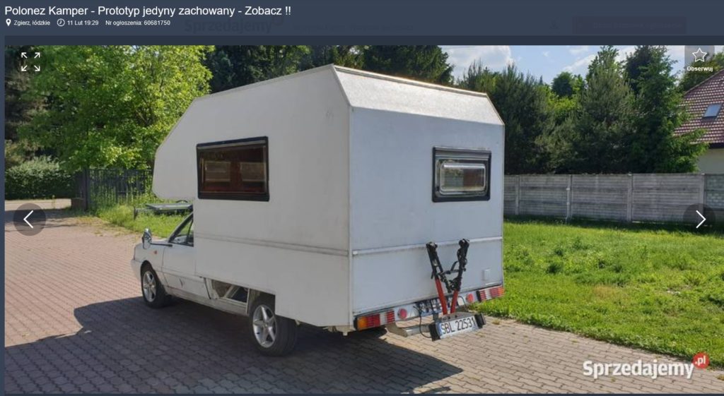 polonez truck kamper