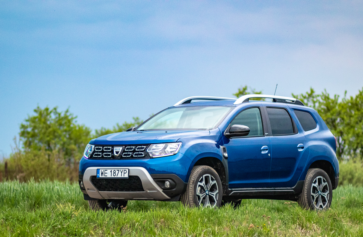 dacia duster pożar