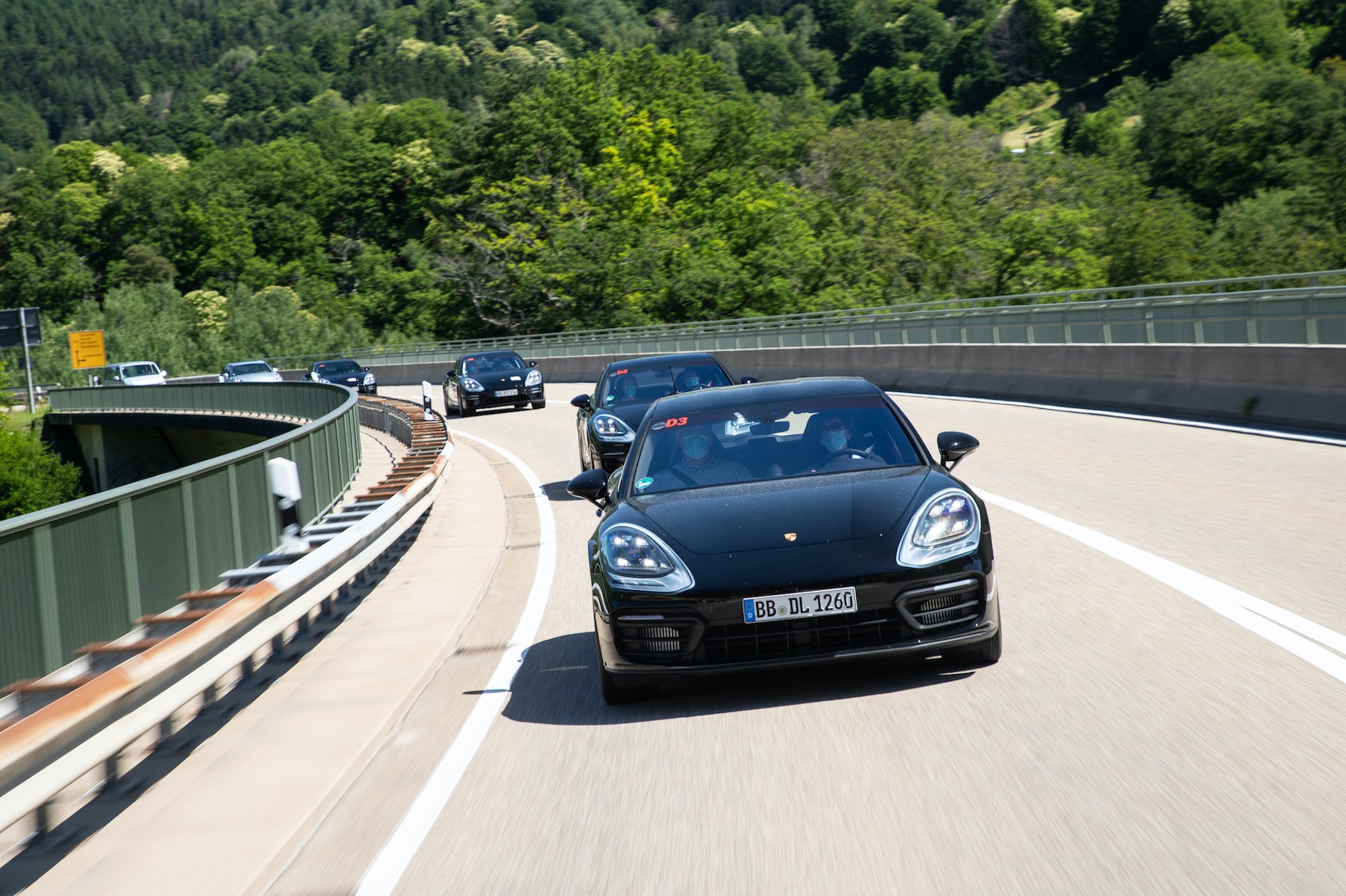 Porsche Panamera lifting