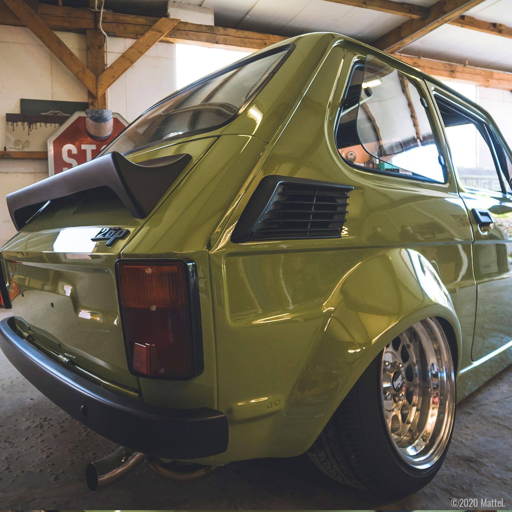 Fiat 126p jako resorak Hot Wheels to bliskie