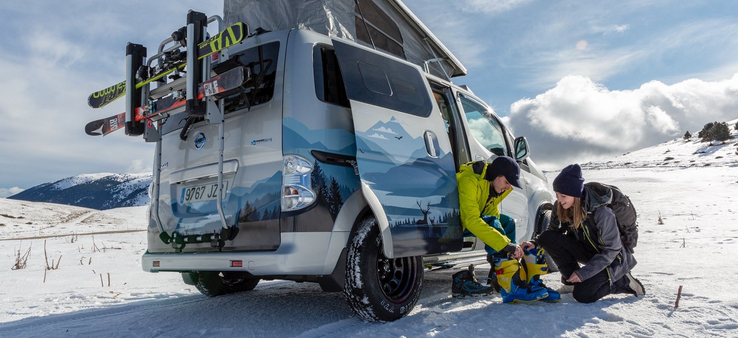 Nissan e-NV200 Winter Camper