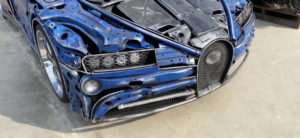 Bugatti Chiron złom