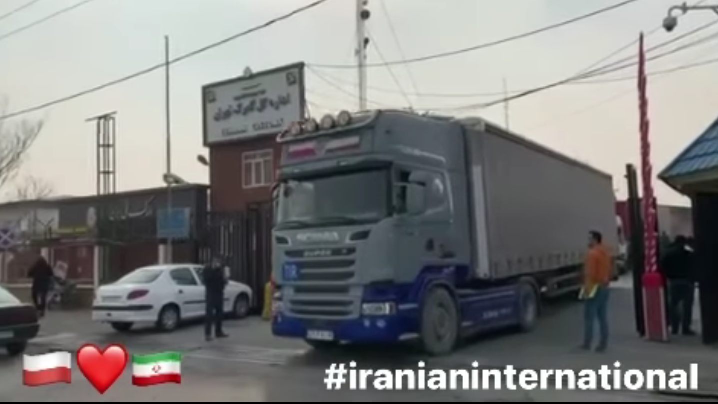 Zbiórka na ciężarówkę dla Irańczyka dopiero teraz ma swój koniec