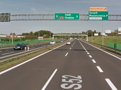 zmiana pasa ruchu pierwszeństwo