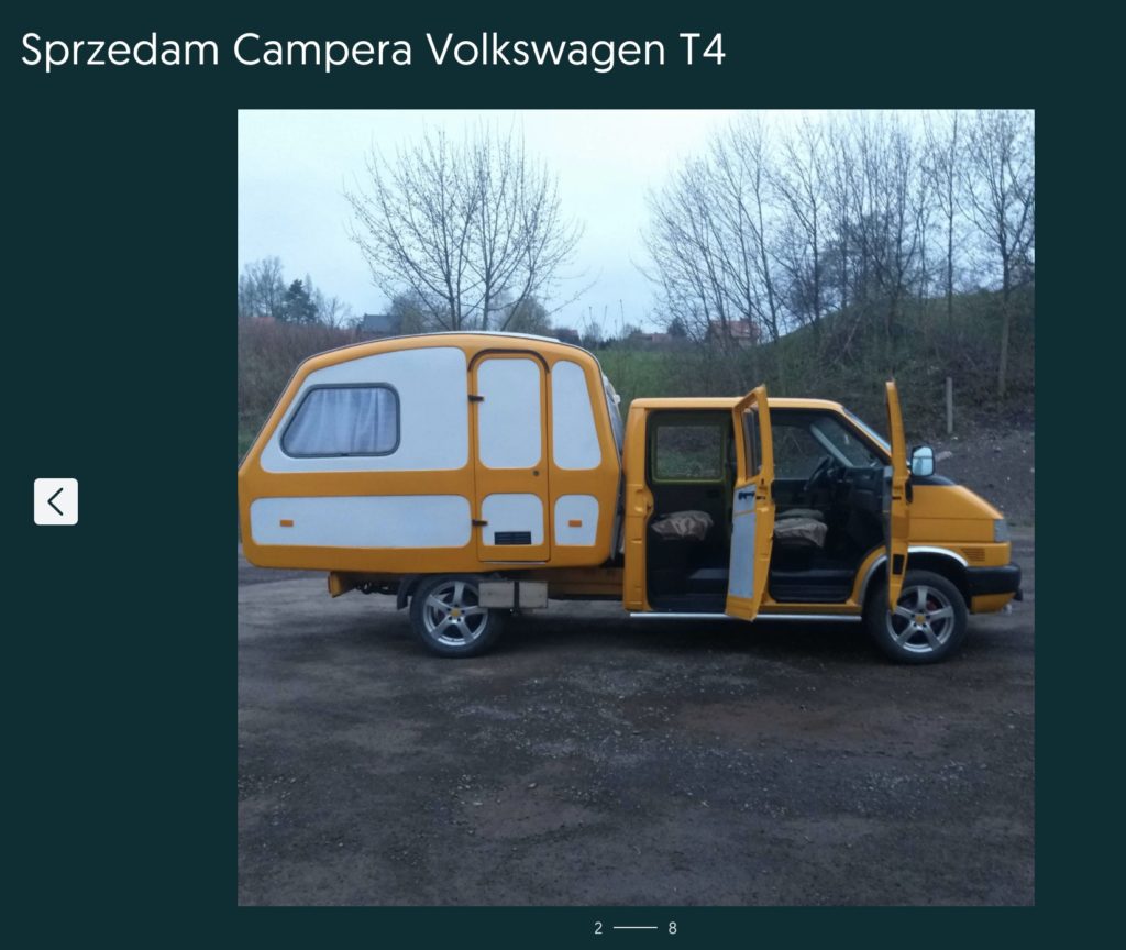Kamper na Volkswagenie T4 doka wyjaśnia pojęcie synergii