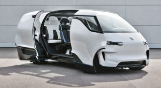 Porsche van Vision Renndienst