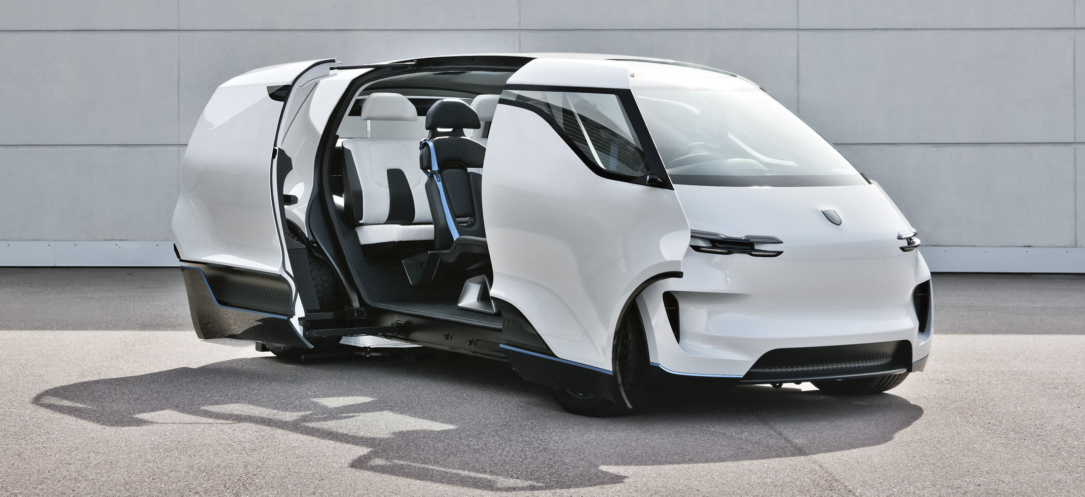 Porsche van Vision Renndienst