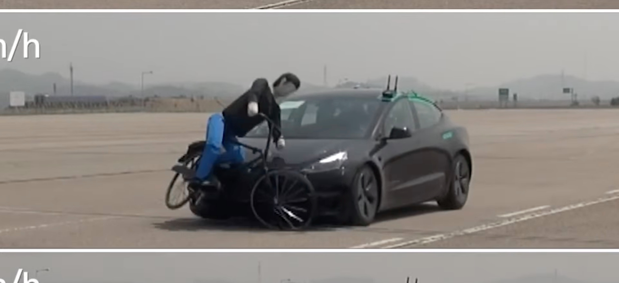 Tesla model 3 crashtest