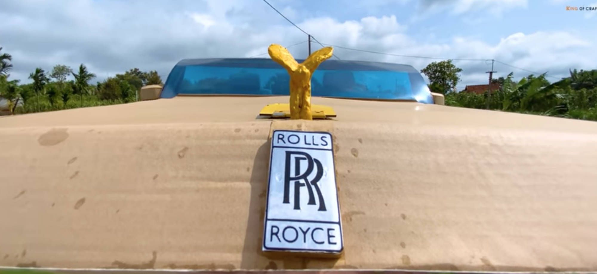 Jeżdżący, ręcznie robiony Rolls-Royce za ułamek ceny tego z salonu