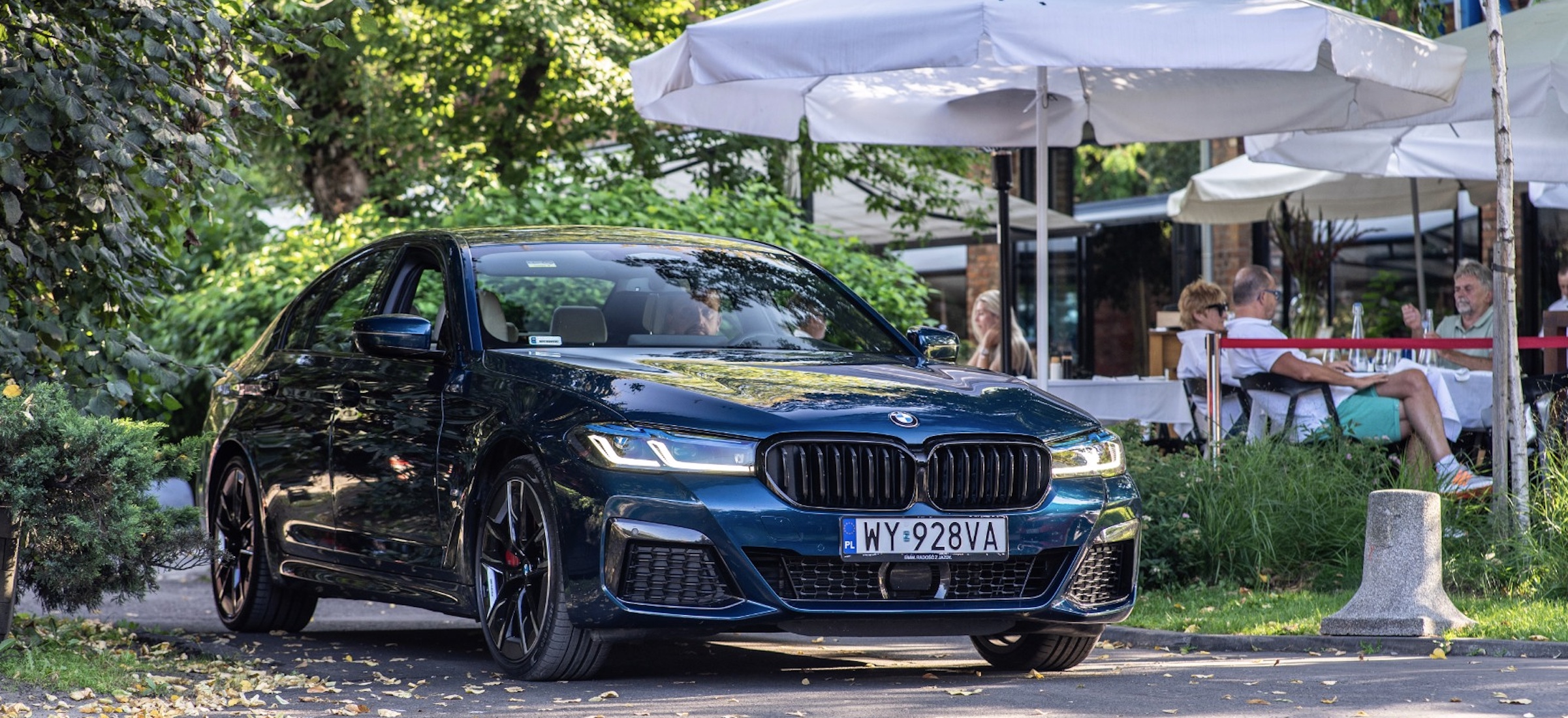 bmw 545e xDrive test