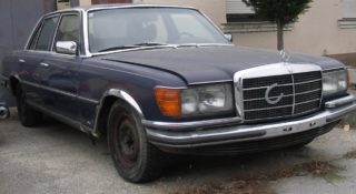 Kącik graciarski poleca: Mercedes W116 450 SED. Tak, D