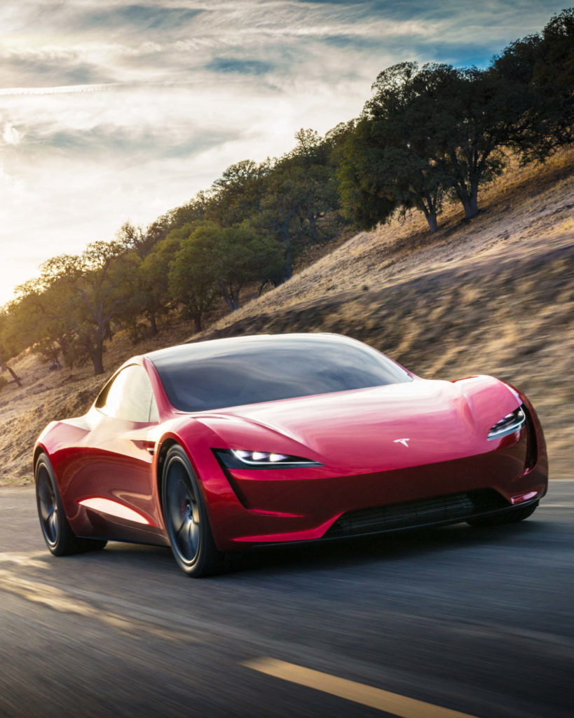 Tesla Roadster cena
