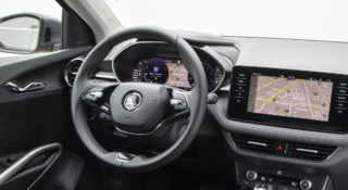 Skoda Fabia ekran