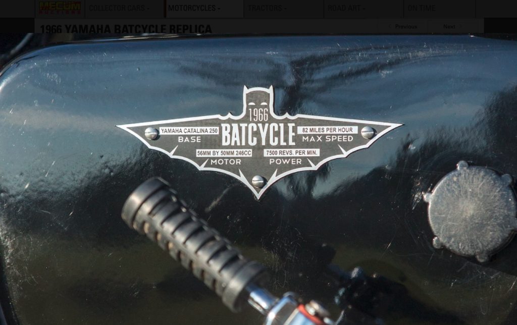 motocykl batmana