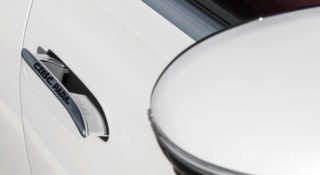 klamka z wyświetlaczem Mercedes