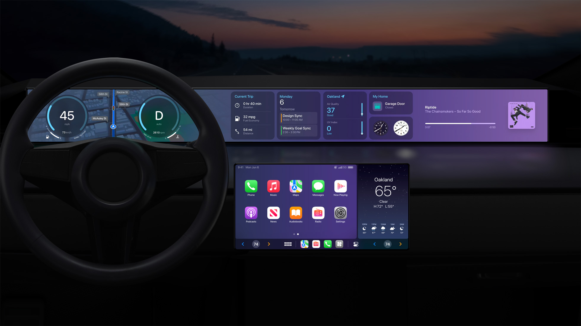 Nowy Apple CarPlay to po prostu Apple Car, czyli smartfon to samochód