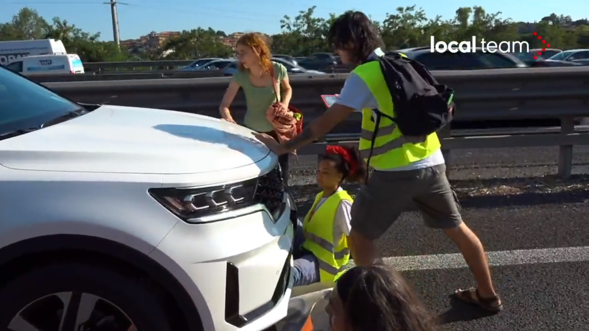 blokowanie autostrady Brazylia