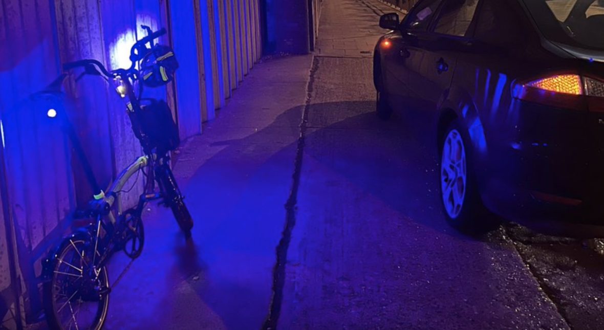 policyjny rower elektryczny