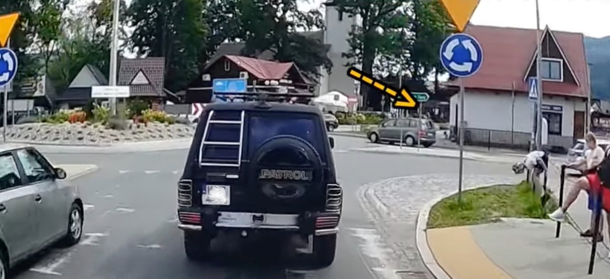 zamknięte przejście dla pieszych w Krynicy
