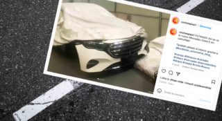 Mercedes E spy photo