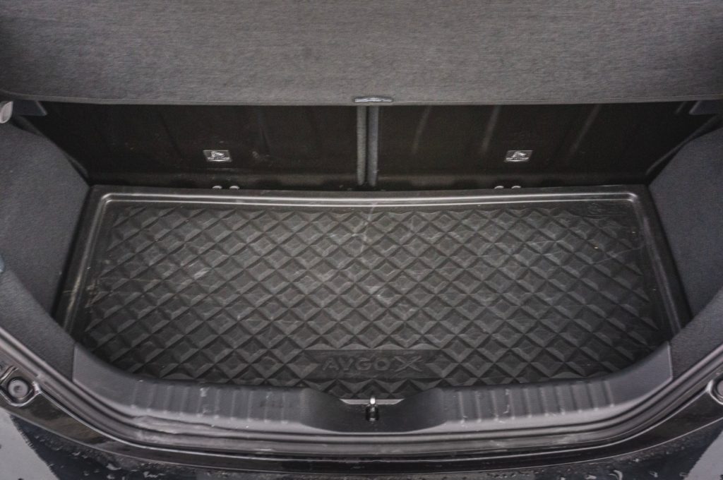 Toyota Aygo X bagażnik