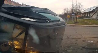 kolizja w Żaganiu