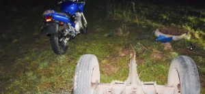 motocykl wypadek