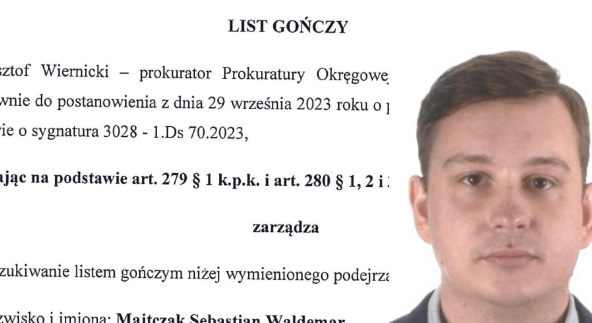 Sebastian Majtczak poszukiwany listem gończym. Dobrze kojarzycie, chodzi o wypadek na autostradzie A1