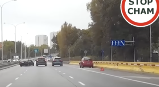 wypadek z Wisłostrady