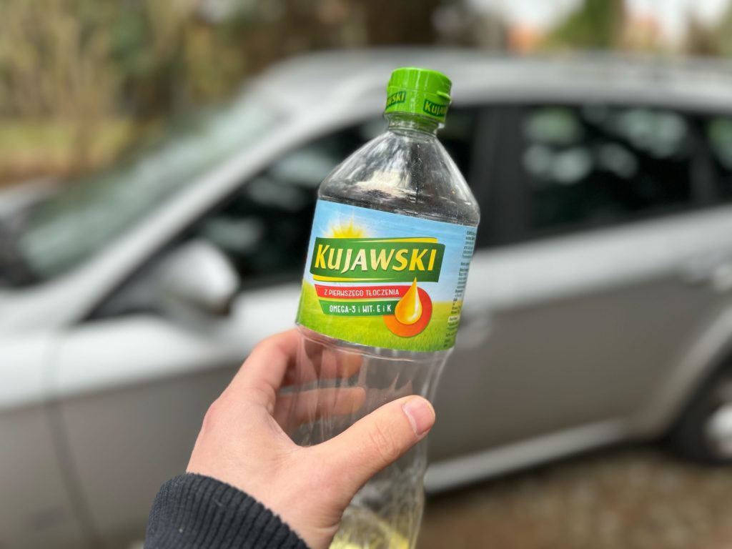 olej roślinny do samochodu