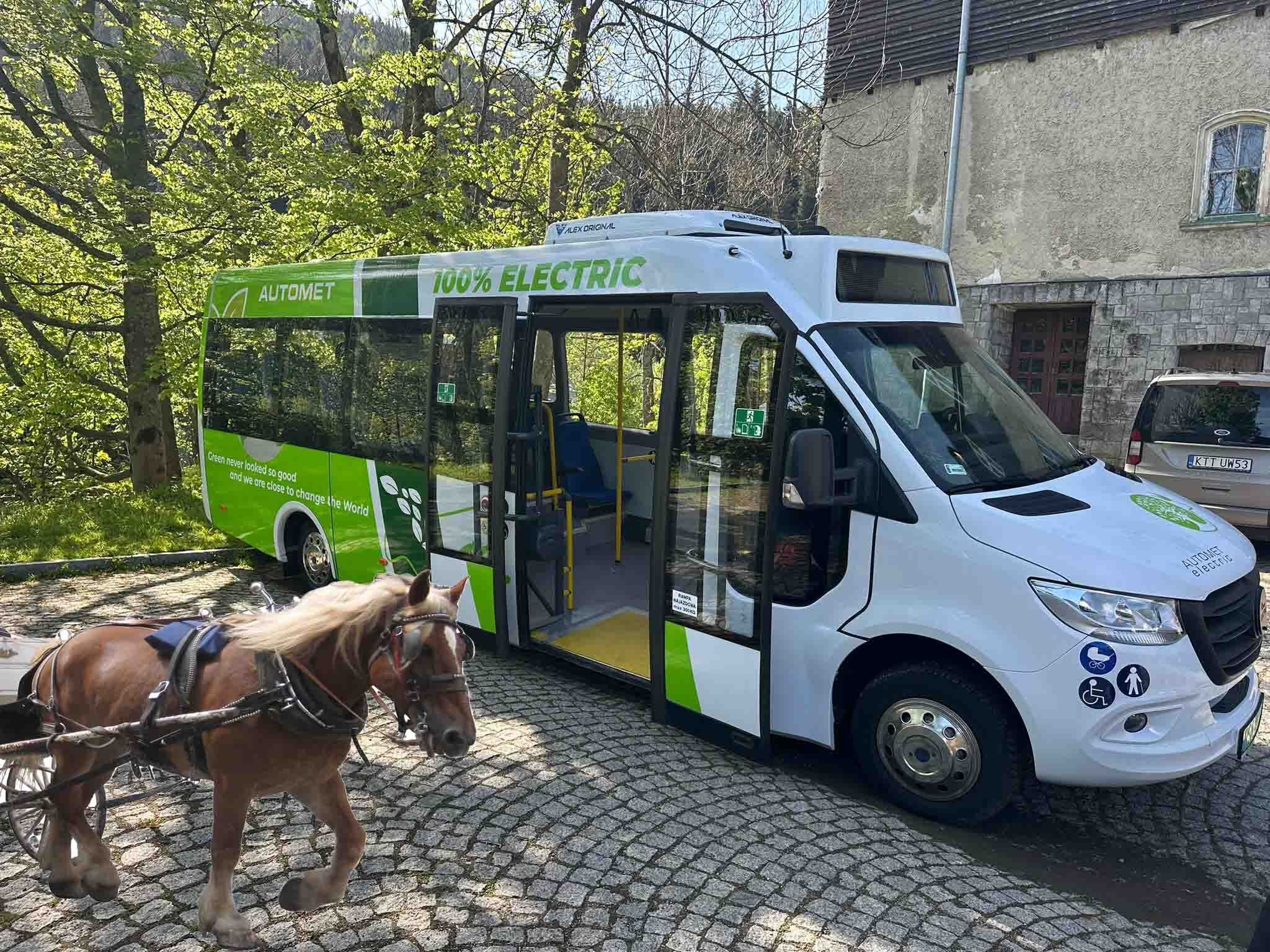 Koniec testów busa na Morskie Oko. Wykazano dwa dziwne problemy