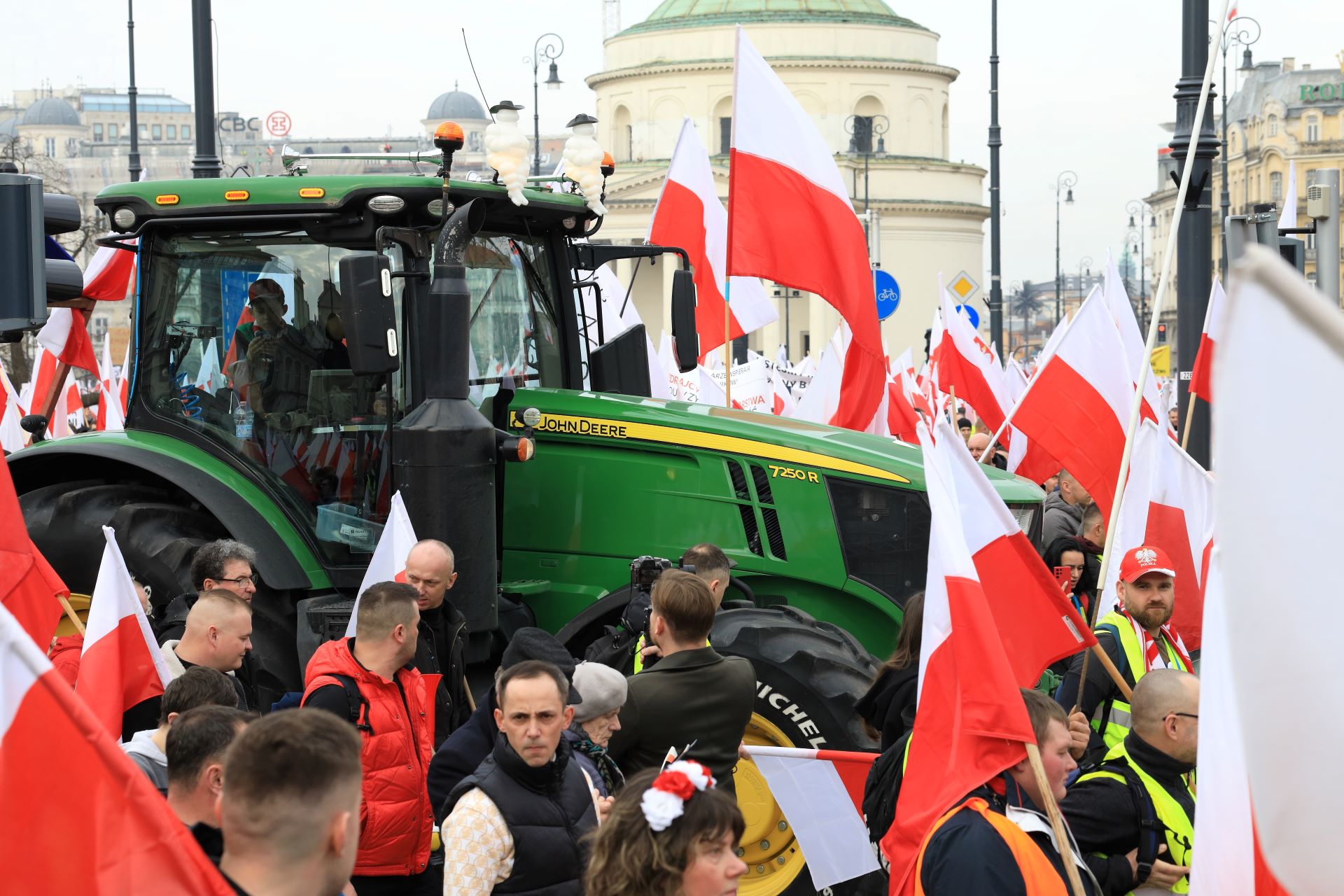 protest rolników warszawa