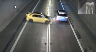 Kierowca zapomniał o ważnej zasadzie w tunelu. Chodzi o mentalność glinianego naczynia