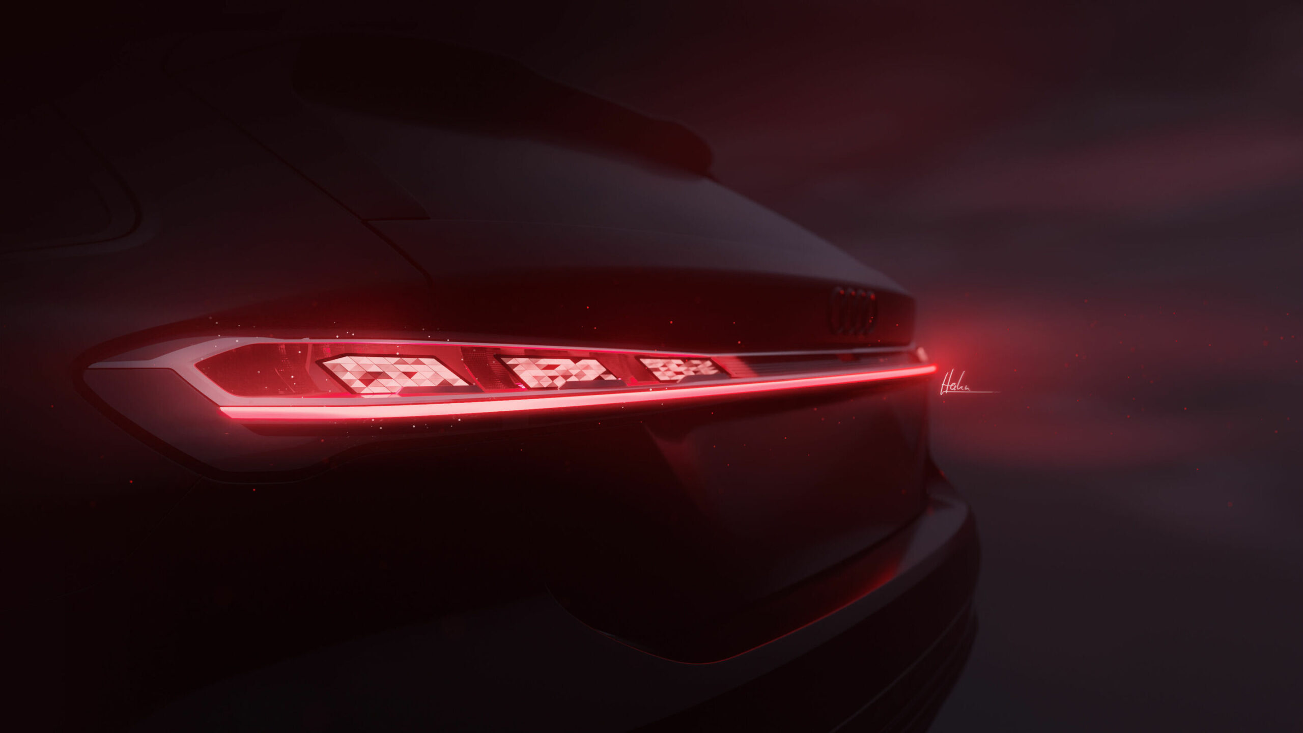 Audi A5 teaser