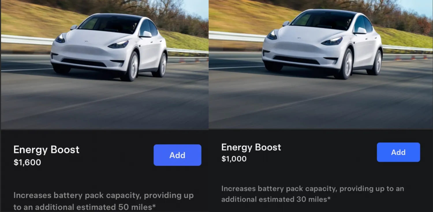 Tesla Energy Boost 