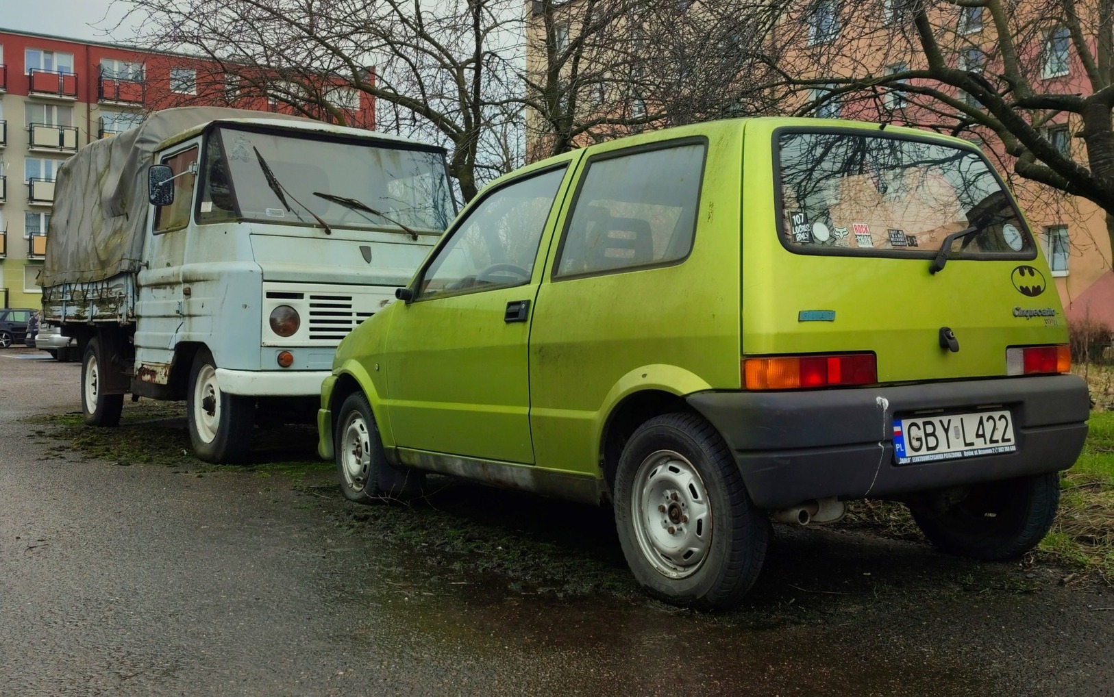 Fiat Cinquecento i Żuk 