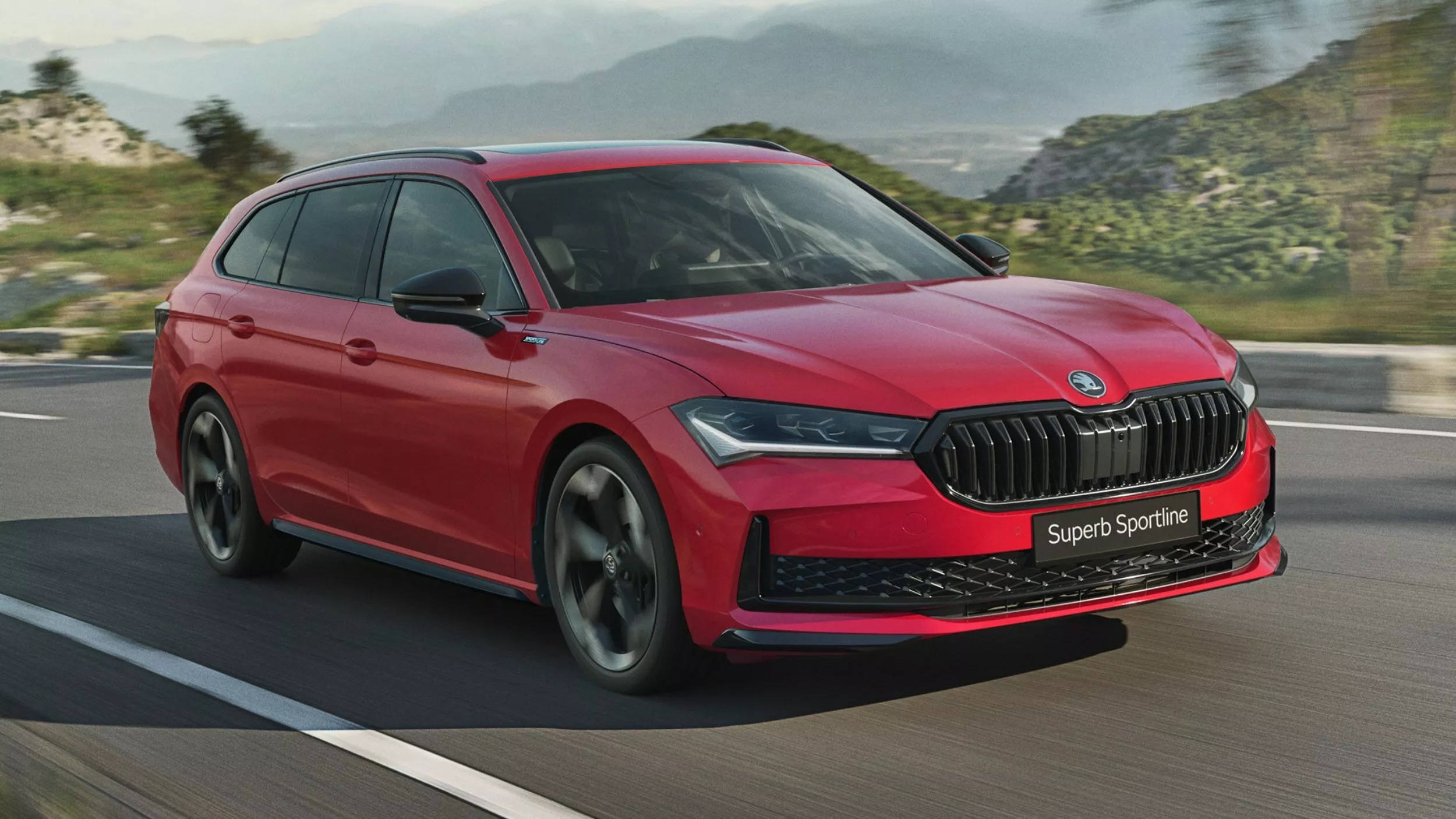 skoda superb sportline 