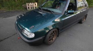 Skoda Felicia na ITB kręci się do 8 tys. obr./min. Misha Charoudin dał jej miodu w Zielonym Piekle