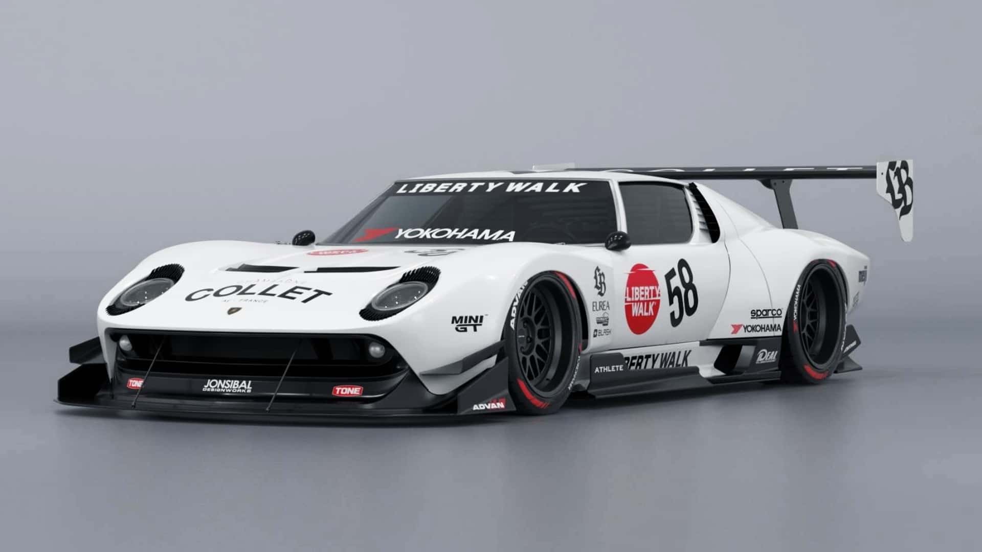 Lamborghini Miura Liberty Walk 