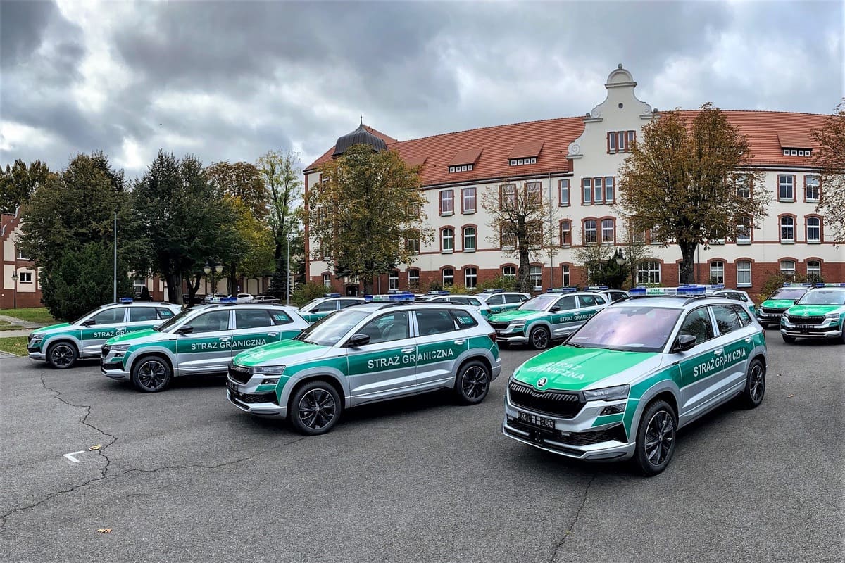 Straż Graniczna Skoda Karoq