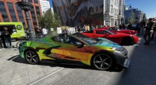 Łódź Piotrkowska Automobilklub zlot