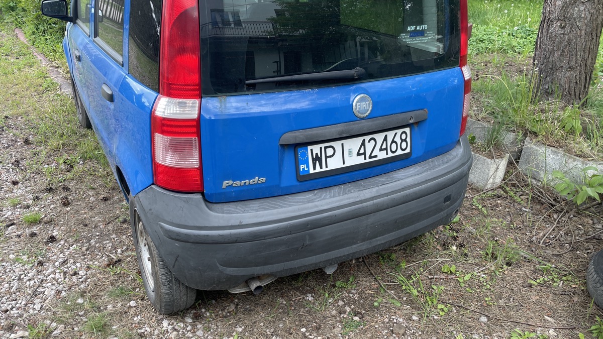 Zrobiłem w Pandzie detailing opalarką. Na własnym pogrzebie też trzeba dobrze wyglądać