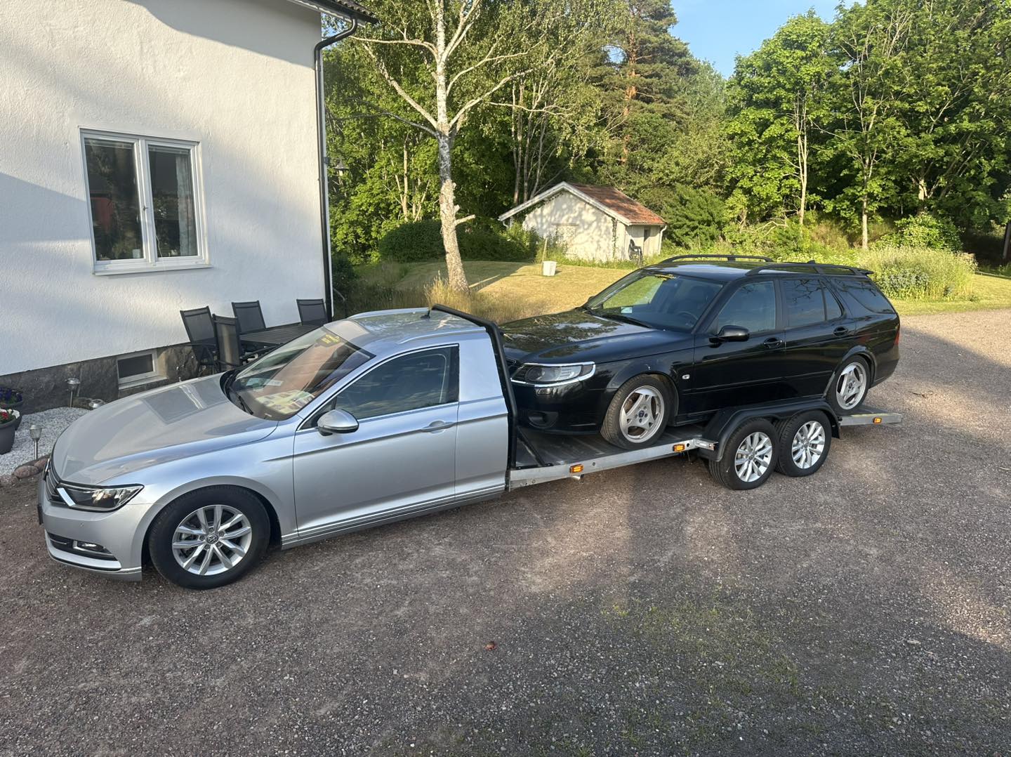 Passat B8 laweta