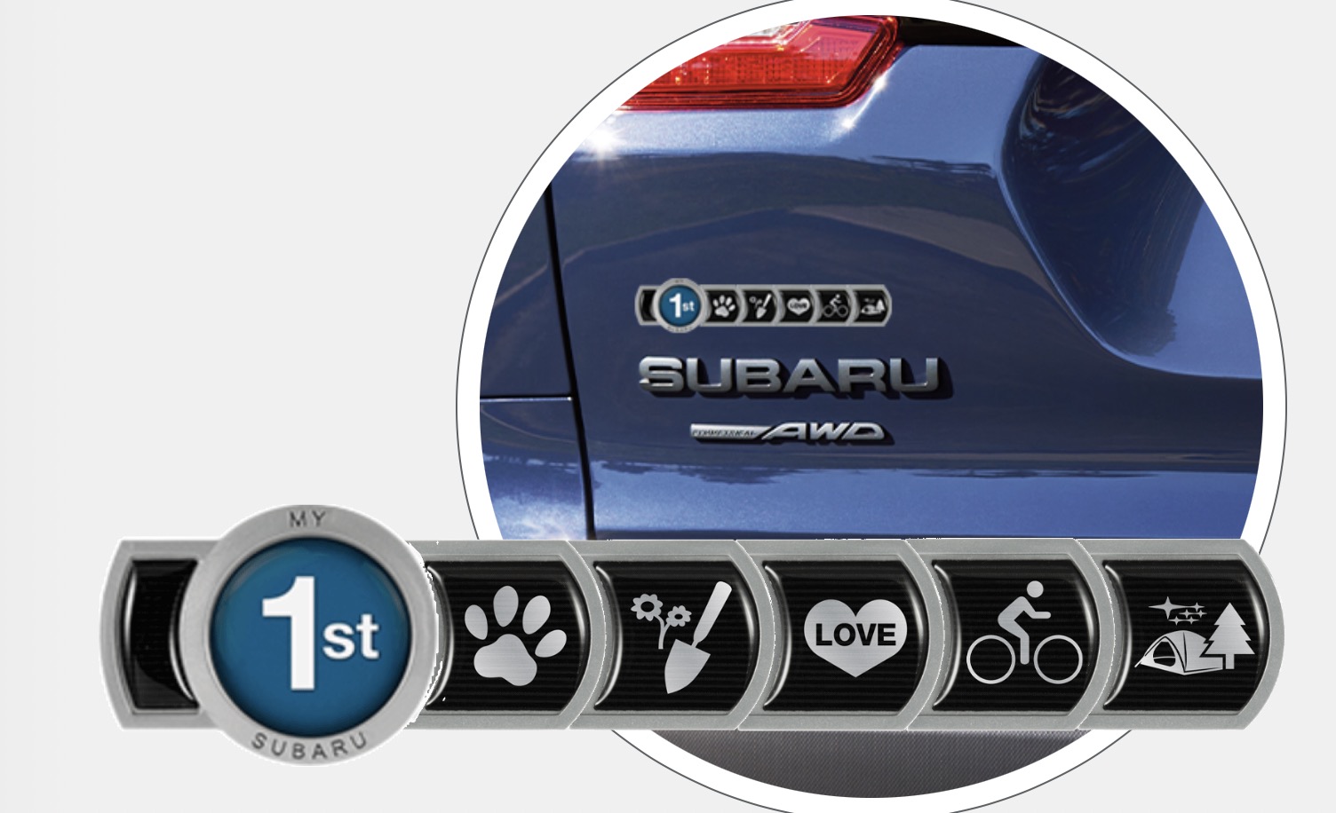 Subaru badge of ownership