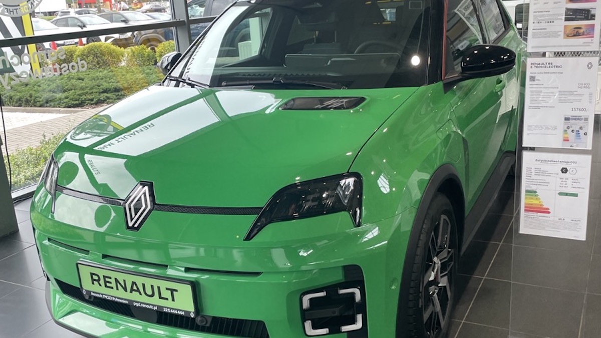 Chciałem kupić nowe Renault 5 E-Tech. To śliczny samochód, ale finansowo mi się nie skleja
