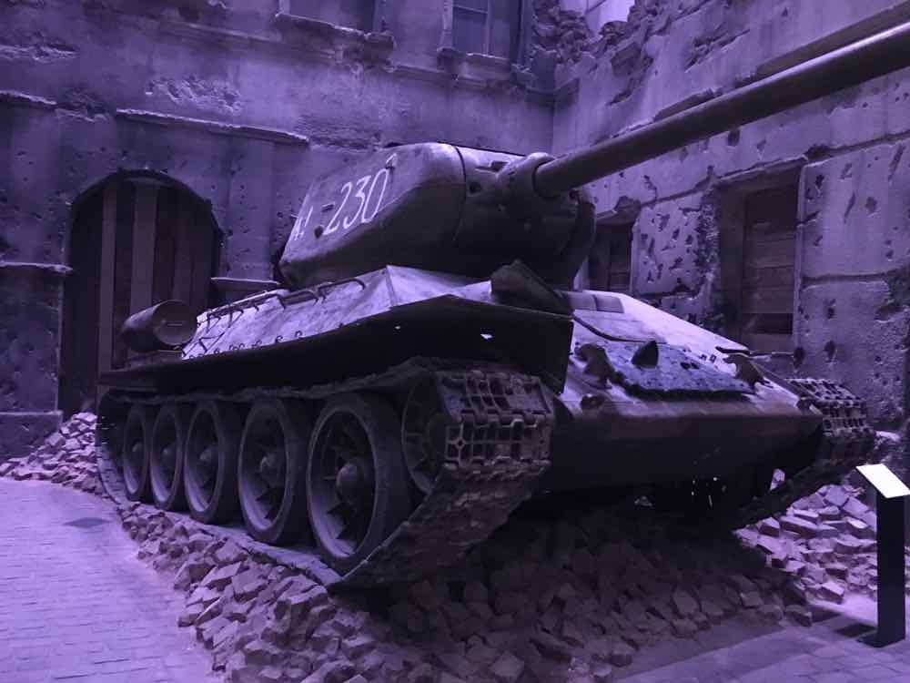 Muzeum II Wojny Światowej - czołg